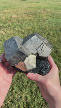 Load and play video in Gallery viewer, Enormous Elba Island Pyrite on Hematite
