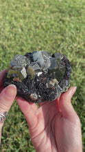 Load and play video in Gallery viewer, Elba Island Pyrite on Hematite
