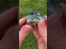 Load and play video in Gallery viewer, Green-Blue English Fluorite from the Cousin Jack Pocket at Rogerley Mine
