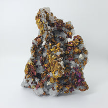 Load image into Gallery viewer, Large Chalcopyrite and Quartz
