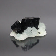 Load image into Gallery viewer, Babingtonite on Prehnite
