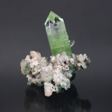 Load image into Gallery viewer, Fluorapophyllite with Stilbite on Druzy Quartz
