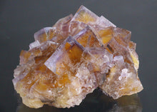 Load image into Gallery viewer, Yellow and Purple Fluorite Cluster
