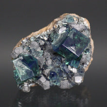 Load image into Gallery viewer, English Fluorite with Galena from the Cousin Jack Pocket - F1049
