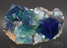 Load image into Gallery viewer, English Fluorite with Galena from the Cousin Jack Pocket - F1053
