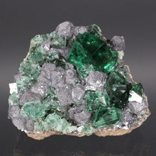 Load image into Gallery viewer, English Fluorite with Galena from the Cousin Jack Pocket - F1054
