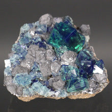 Load image into Gallery viewer, English Fluorite with Galena from the Cousin Jack Pocket - F1054
