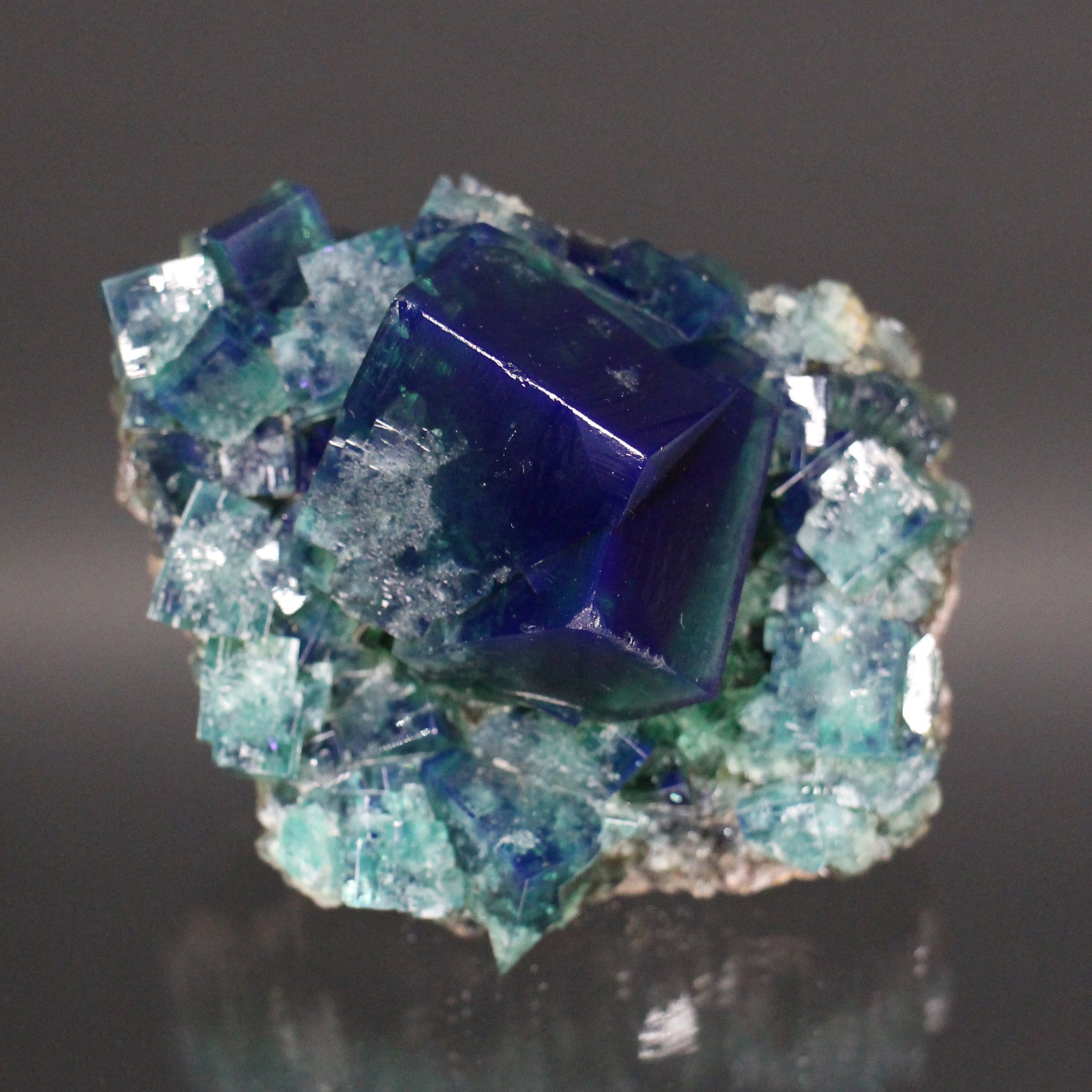 English Fluorite from the Cousin Jack Pocket - F1056 – Misty