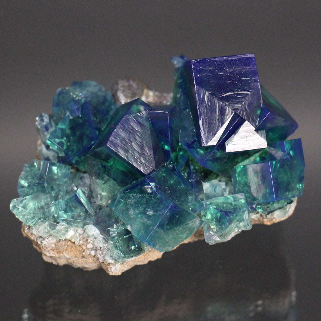 English Fluorite with Galena from the Cousin Jack Pocket - F1060