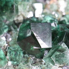 Load image into Gallery viewer, English Fluorite with Galena from the Cousin Jack Pocket - F1062
