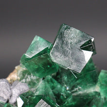 Load image into Gallery viewer, English Fluorite with Galena from the Cousin Jack Pocket - F1064
