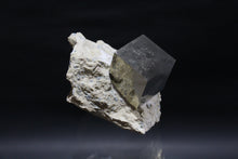 Load image into Gallery viewer, Large Pyrite Cube on Matrix
