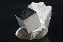 Load image into Gallery viewer, Large Pyrite Cube on Matrix
