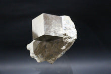 Load image into Gallery viewer, Large Pyrite Cube on Matrix
