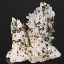 Load image into Gallery viewer, Pyrite on Quartz
