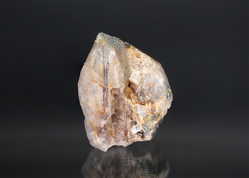 Rutile in Quartz