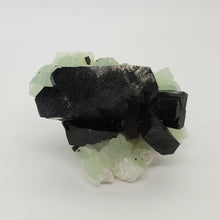 Load image into Gallery viewer, Babingtonite on Prehnite
