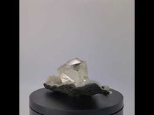 Load and play video in Gallery viewer, Calcite Crystal on Druzy Quartz
