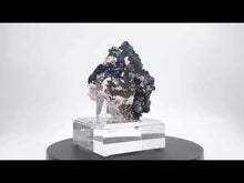 Load and play video in Gallery viewer, Azurite with Malachite from Milpillas
