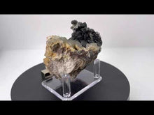 Load and play video in Gallery viewer, Acanthite and Calcite on Matrix
