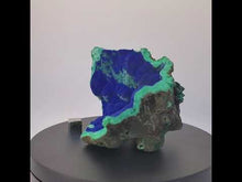 Load and play video in Gallery viewer, Azurite on Malachite Vug
